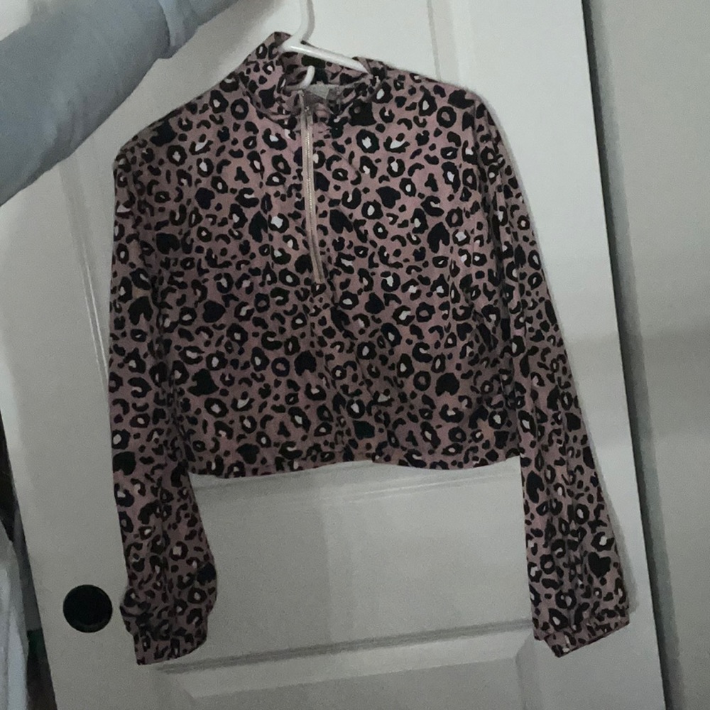 Pink cheetah jacket